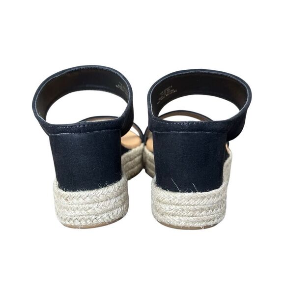 Journey Collection Alissa Slip On Wedge Heeled Sandal Size 8 1/2 - Picture 4 of 9